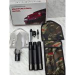 Лопата складная многофункциональная, с пилой, огнивом, ножом, и стеклобоем Multifunctional Shovel оптом